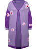 MIAMODA Strickjacke in fliederviolett