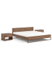 Feldmann-Wohnen Schlafzimmer-Set 3-teilig smoke Wildeiche 289 / 210 / 91cm
