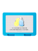 Mr. & Mrs. Panda Lunchbox Wellensittich Liebe mit Spruch in Grau Pastell