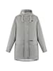 Schmuddelwedda Damen Oversized Regenmantel in Grau-280