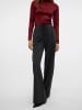 Vero Moda Hose in Dark Grey Melange