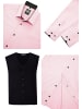 Rusty Neal Hemd mit Weste 2er Set in Rosa