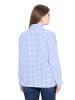 Ulla Popken Trachtenbluse in himmelblau
