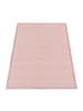 KADIMA DESIGN Hochflor Teppich waschmaschinenwaschbar Unifarben  Schlafzimmer in Pink