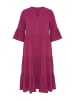 Studio Untold Midikleid in aubergine