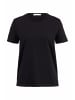 Hessnatur Kurzarm-Shirt in schwarz