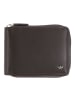 Golden Head Polo Geldbörse RFID Schutz Leder 12.5 cm dunkelbraun
