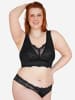 SugarShape Brazilian-Slip Eliana Velvet in black