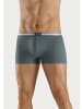 s.Oliver Boxershorts in mint, petrol, bedruckt