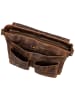 Greenburry Umhängetasche Vintage 1541 Revolver Bag XL in Sattelbraun