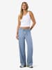 Noisy may Wide Leg Jeans in Light Blue Denim