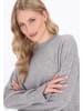 DreiMaster Women Sweater in light grey melange