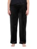 Ulla Popken Loungewear Hose in schwarz