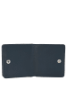 VLD VOi Leather Design Soft Fanni Geldbörse Leder 8 cm in blau