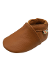 Yalion Baby Krabbelschuhe aus Leder, weiche Lauflernschuhe mit rutschfester Sohle 