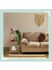 relaxdays Badregal in Natur - (B)35,5 x (H)80 x (T)35,5 cm