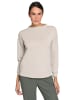 Gina Laura Sweatshirt in helles taupe