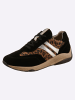 Heine Sneaker in schwarz-leofarben