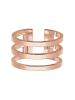 Elli Ring 925 Sterling Silber Geo in Rosegold