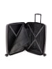 Gladiator 2800 4 Rollen Trolley 67 cm mit Dehnfalte in black