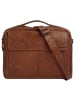 SPIKES & SPARROW Notebooktasche echt Leder in cognac