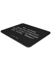 Mr. & Mrs. Panda Mousepad Spruch Reinigungskraft Zauber mit Spruch in Schwarz