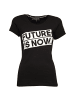 Roberto Geissini Future is now T-Shirt Schwarz