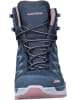 LOWA Wanderschuhe / Wanderstiefel in stahlblau/rose