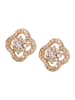 faina Earrings in Rose Gold