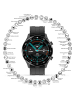 Platyne Multifunktionale Smartwatch in Schwarz