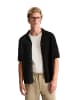 Marc O'Polo DENIM Kurzarm-Strickjacke relaxed in Schwarz