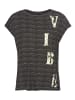Laura Scott T-Shirt in schwarz-weiß-gemustert