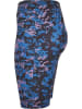Urban Classics Urban Classics Damen Ladies High Waist Camo Tech Cycle Shorts in digital duskviolet camo
