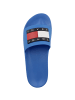 Tommy Hilfiger Badelatschen Tommy Jeans Flag Pool Slide Essentials in blau