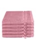 Schiesser Waschhandschuh Milano im 5er Set in Malve