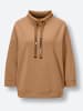creation L Modal-Mix-Sweatshirt in camel