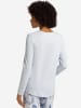 Hanro Pyjamaoberteil Loungy Nights in powder blue