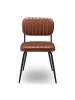 CALICOSY 2er-Set Stuhl Sparte 2er-set in Braun - (W) 56 x (H) 79 x (L) 45 cm