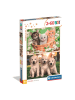 Clementoni Tiere Brothers in Fur 2x60-teiliges Puzzle Clementoni