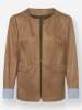 WITT WEIDEN Lederimitat-Blazer in camel