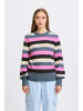 ICHI IHEden loose fit in Multi color stripe
