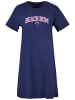 F4NT4STIC T-Shirt Kleid Beach Bum Summer Varsity Retro in lightnavy