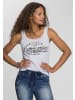 Kangaroos Tanktop in hellgrau-meliert
