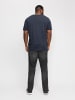 JACK & JONES PLUS T-shirt in Navy Blazer