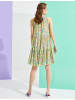 KOTON Kleid in Gelb Gemustert