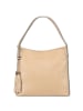 Florence Florence Schultertasche Leder taupe, beige ca. 40cm
