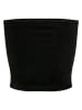 Urban Classics Urban Classics Damen Ladies Short Velvet Tube Top in black