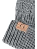 normani Merino Handschuhe mit Design passend zum Yuma Set in Grau