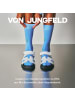 von Jungfeld Motivsocken RETRO ICONS in Lavalamp - Ice Blue