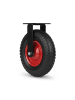 relaxdays Bockrolle in schwarz/ Rot - 3.50-4